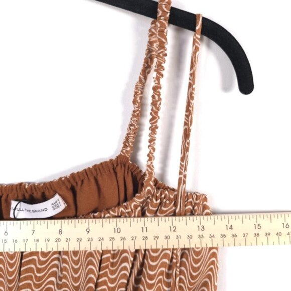 NWOT FAITHFULL THE BRAND Anthropologie Zuma Mini Dress 100% LINEN Size 8 / LARGE - Picture 9 of 15